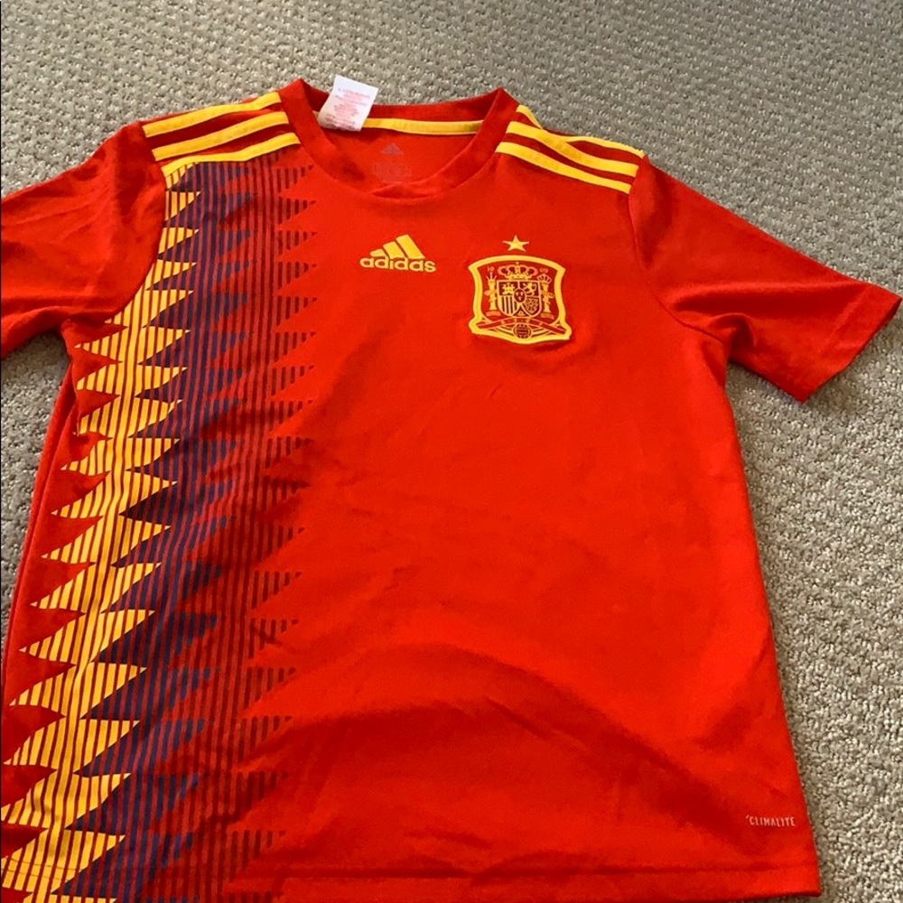Adidas Spain World Cup Jersey YL